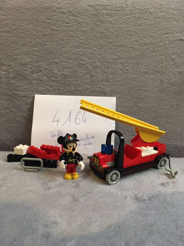 Lego 4164 camion de pompier Mickey - photo numéro 7