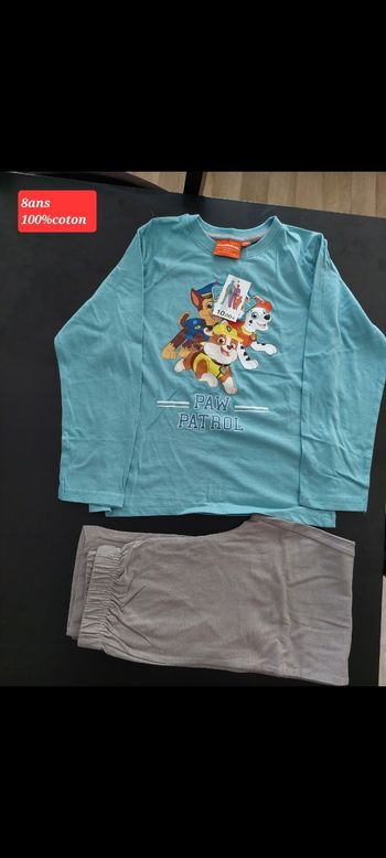 Pyjama Pat Patrouille garçon 8ans