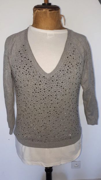 Pull avec sequins brillants femme taille S