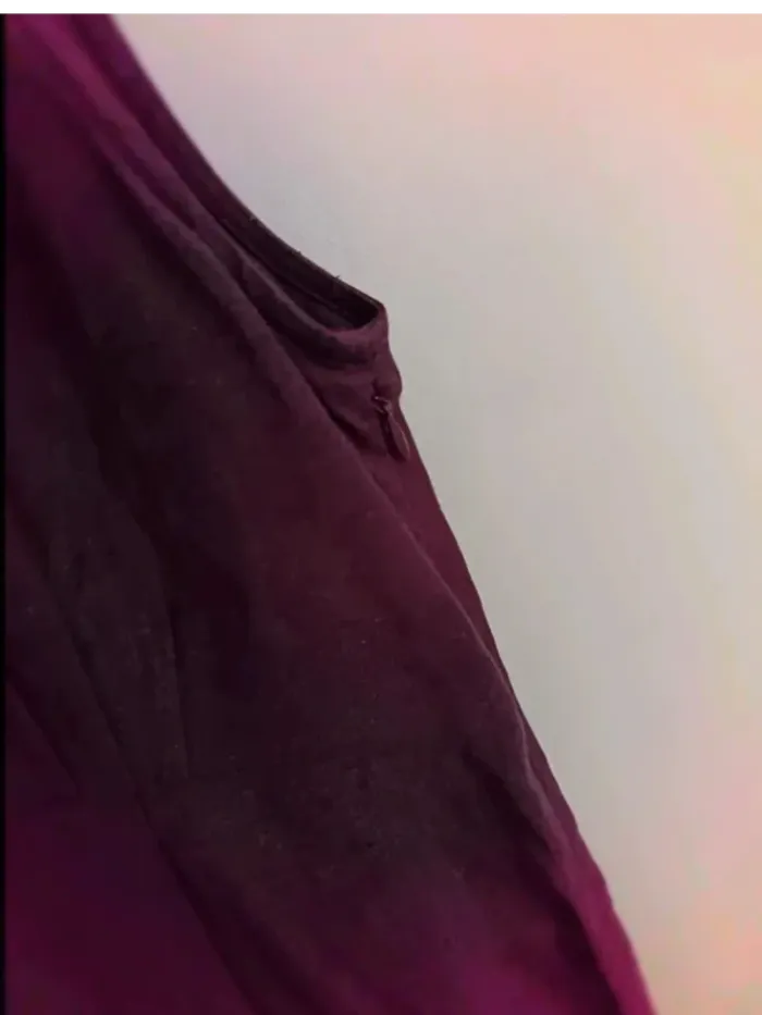 Robe longue aubergine - photo numéro 5