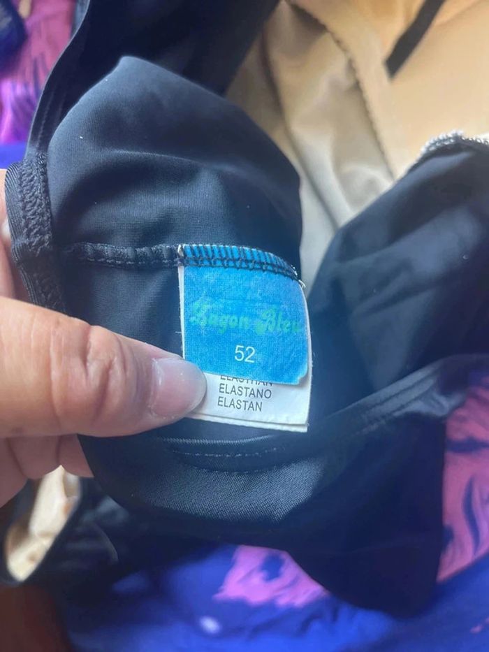 Maillot de bain 1 pièce taille 52 marque lagon bleu neuf • - photo numéro 5