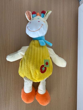 Doudou girafe mots d’enfants