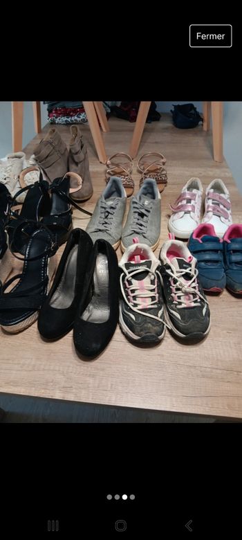 Lot de chaussure