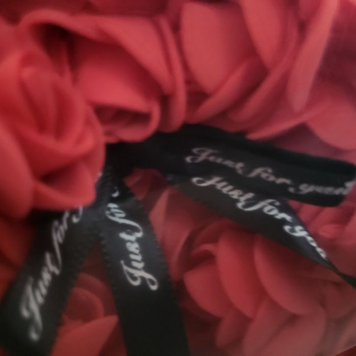 Joli ourson en rose rouge - photo numéro 8
