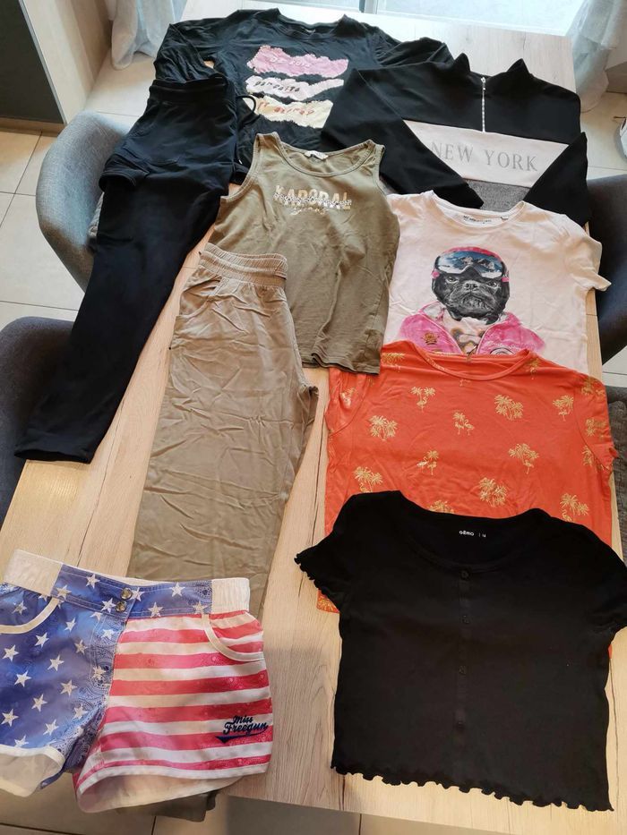 Lot de vêtements fille 14 ans - photo numéro 1