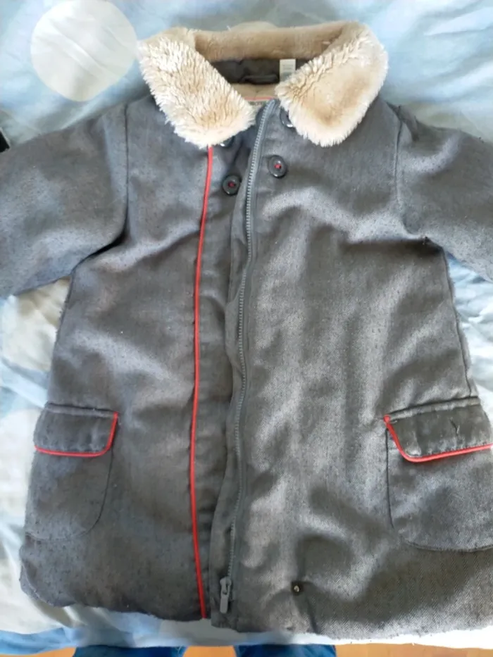 Joli manteau 3 ans