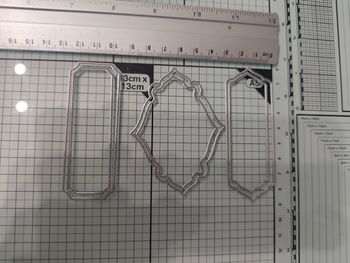 Lot de dies matrice de découpe scrapbooking contour