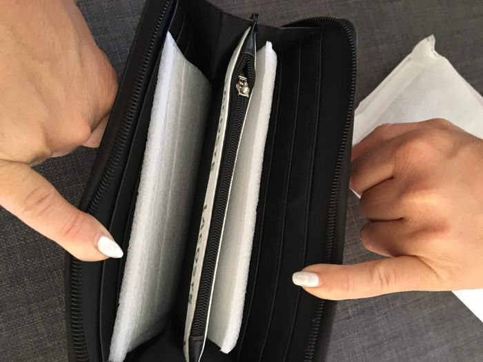 💋 portefeuille Lacoste noir neuf 💋 - photo numéro 3
