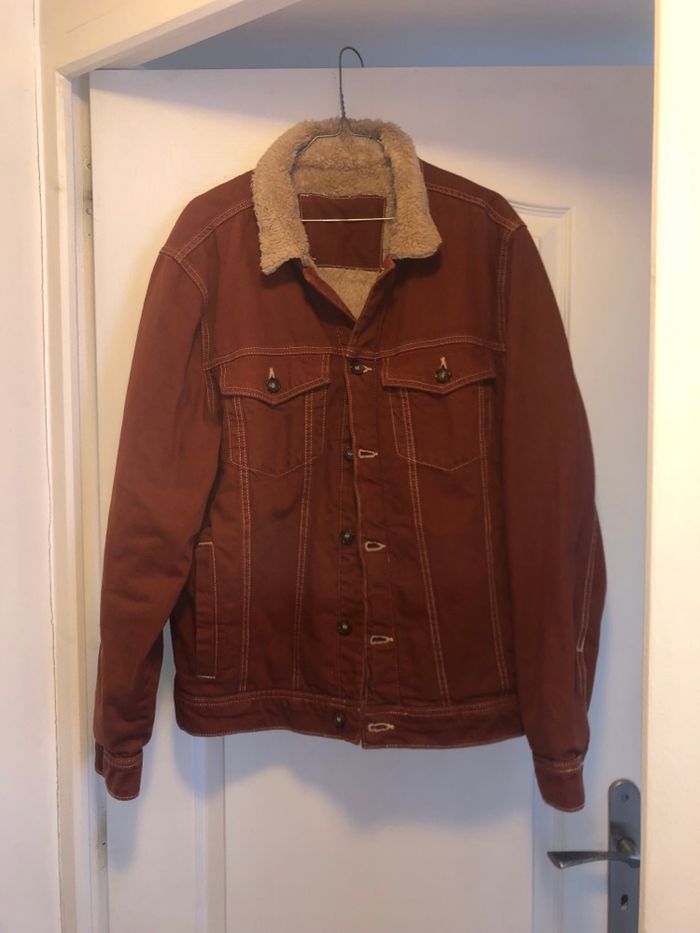 Veste jean doublée - photo numéro 2