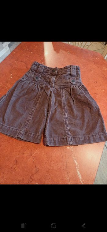 Jupe culotte fille taille 2 ans