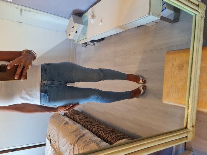 Jean skinny bleu gris Pimkie Taille 34 - photo numéro 2