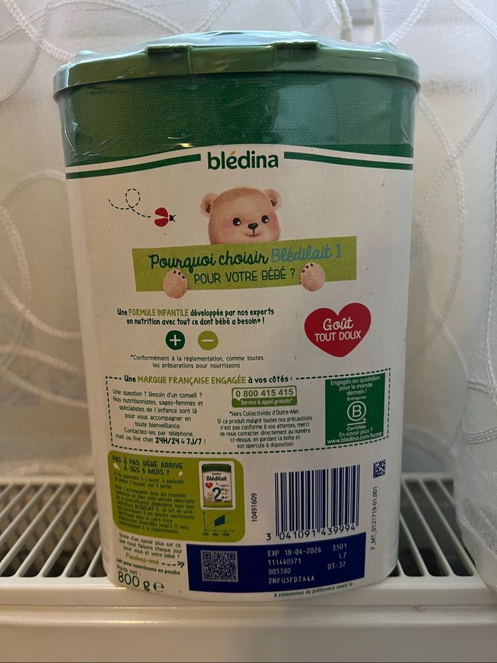 Boîtes de lait Blédilait neuves – à petit prix - photo numéro 2