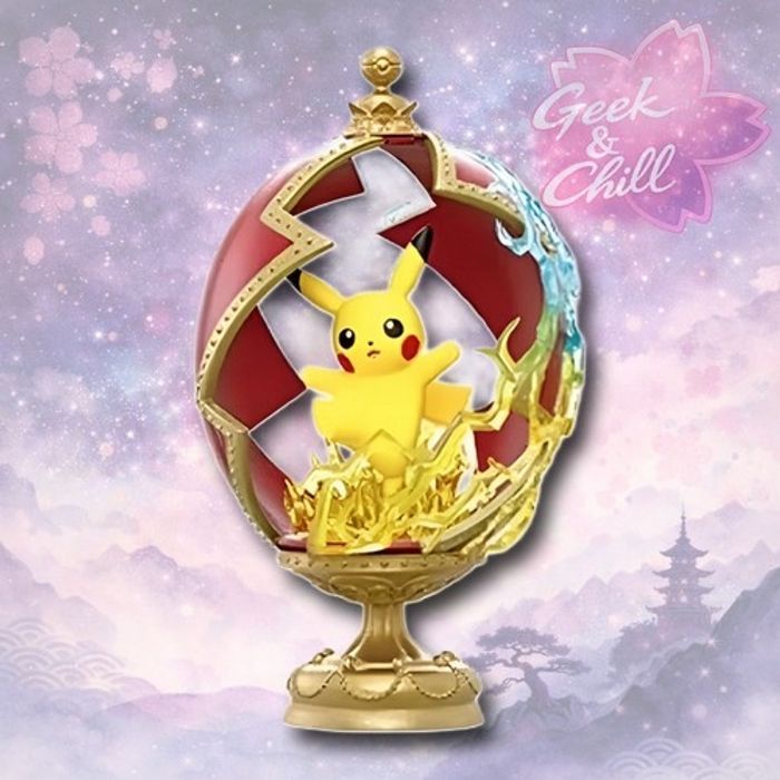 Figurine Re-Ment Pokémon - Ovaltique - Pikachu