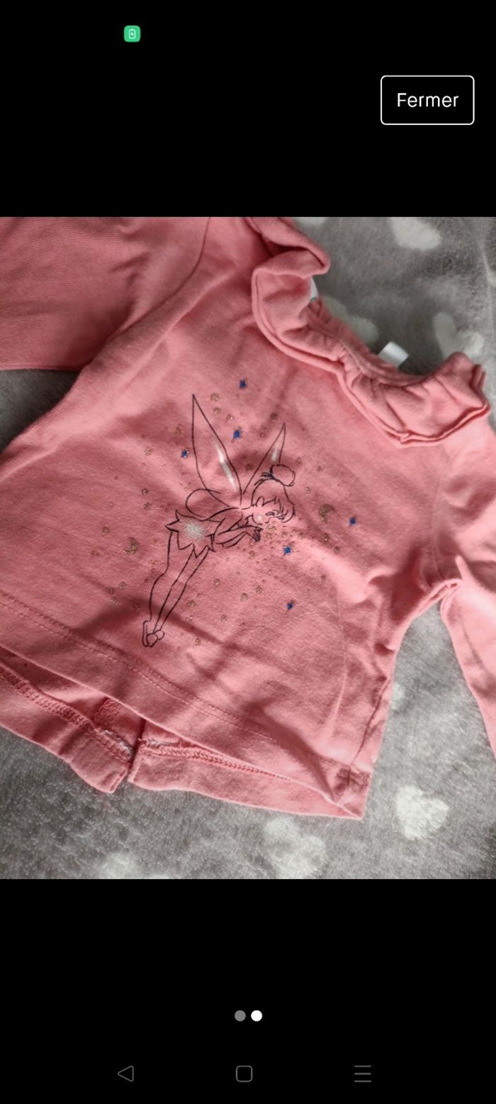 T-shirt manche longue 1mois - photo numéro 2
