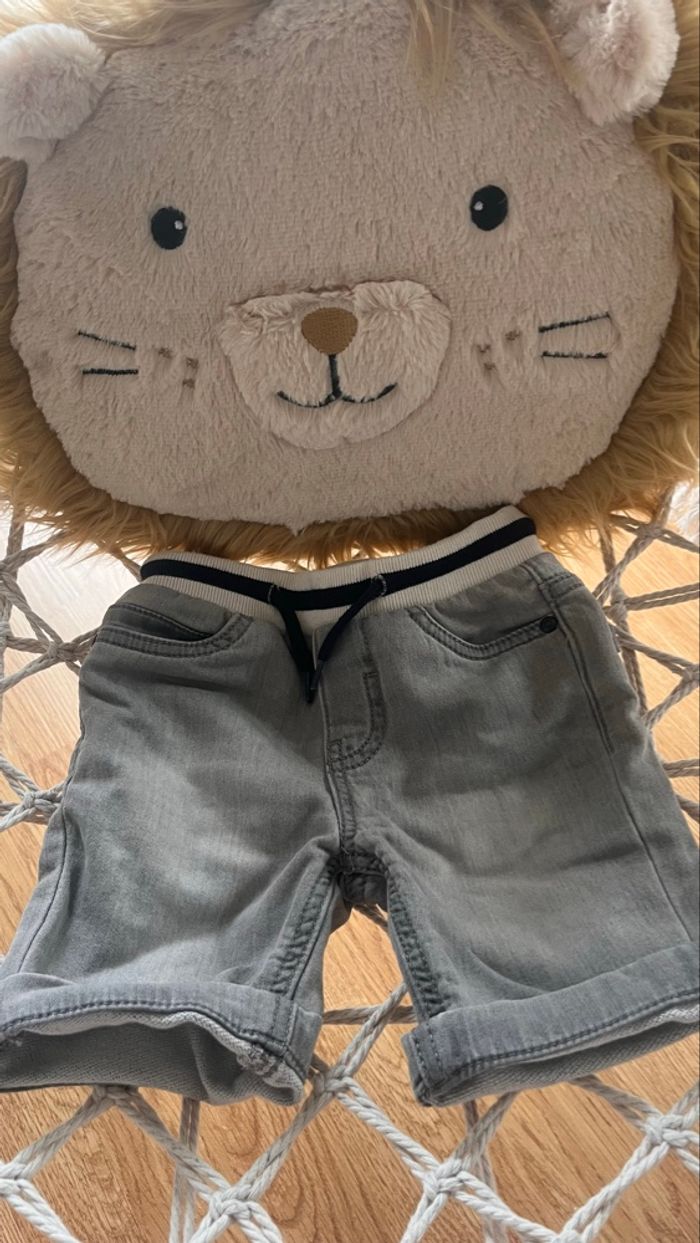 Short en jean gris 3 ans orchestra