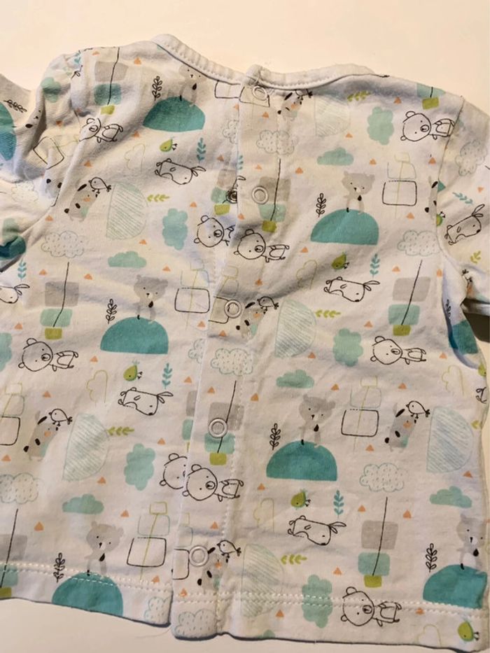 Lot de deux ensemble salopette - taille 3 mois - photo numéro 12