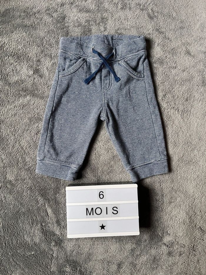 Jogging fine rayures 6 mois