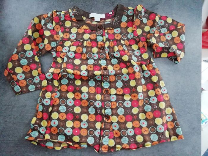 Blouse fille 18 mois