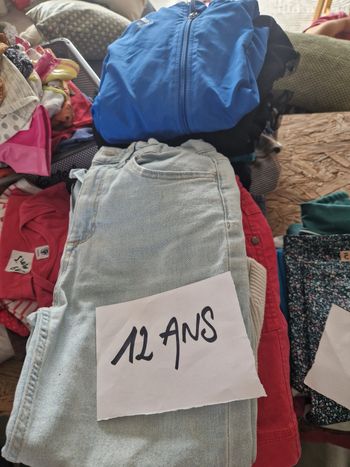 Lot vetements fille 12 ans