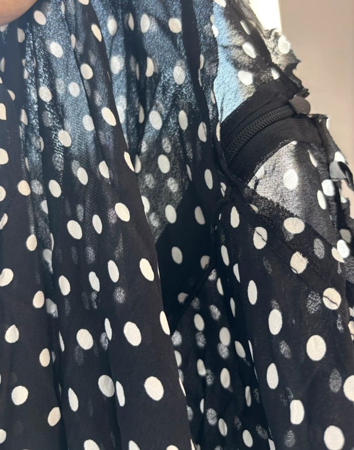 Robe longue à pois Zara taille S - photo numéro 6
