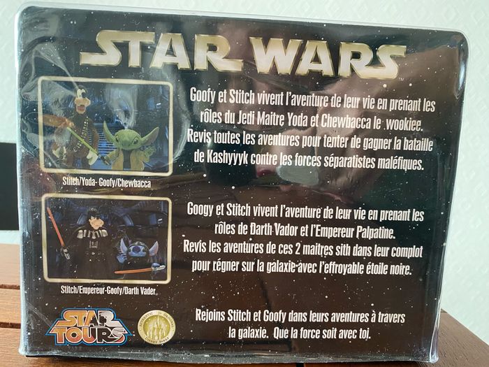 Rare coffret NEUF Star Wars Stitch et Goofy - photo numéro 4
