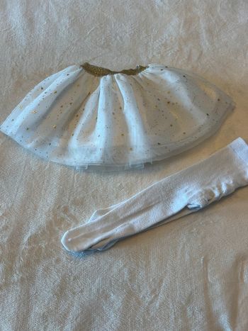 Jupe en tulle Orchestra avec bas collant 12M /74cm