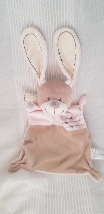 Doudou plat lapin Nicotoy
