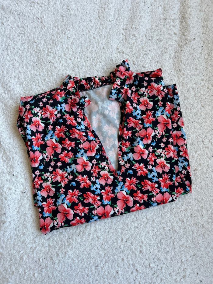 Blouse fleurie