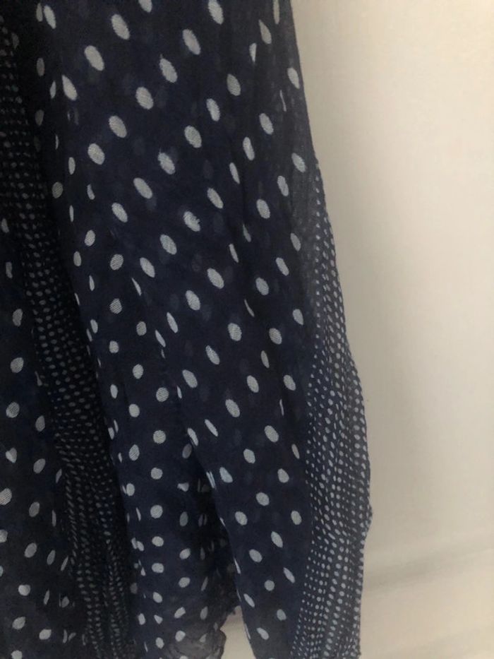 Foulard bleu marine /blanc jennyfer - photo numéro 2