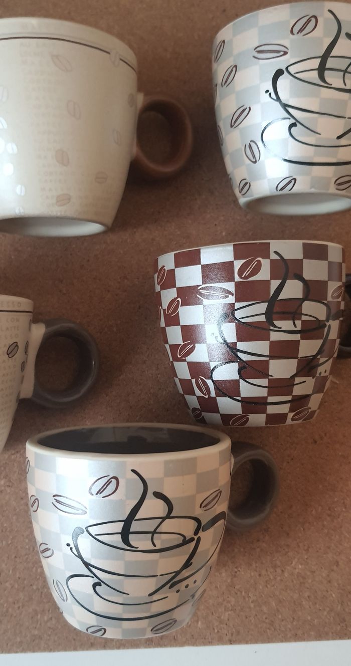 Lot de 6 tasses à café - photo numéro 4