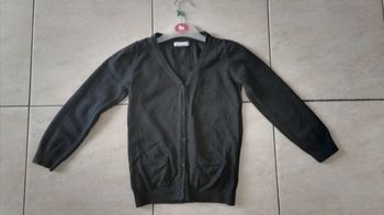 Gilet noir La Halle T.6 ans