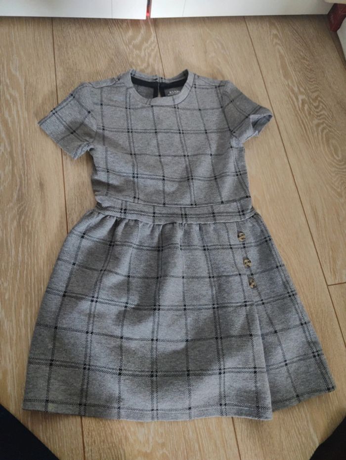 Robe grise Kiabi