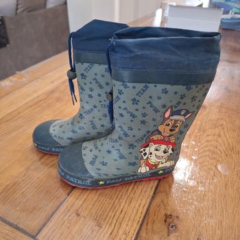 Bottes de pluie remboursées pointure 29