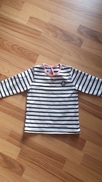 sweat petit bateau marinière 3 ans