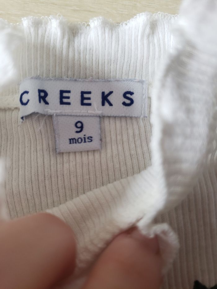 Teeshirt 🎀 Creeks 9 mois 3€ - photo numéro 3