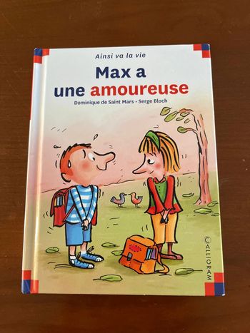 Livre « Max a une amoureuse »