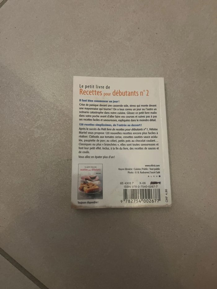 Livre recettes pour débutants - photo numéro 2