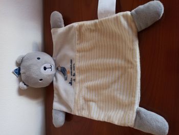doudou ourson plat mots d'enfants