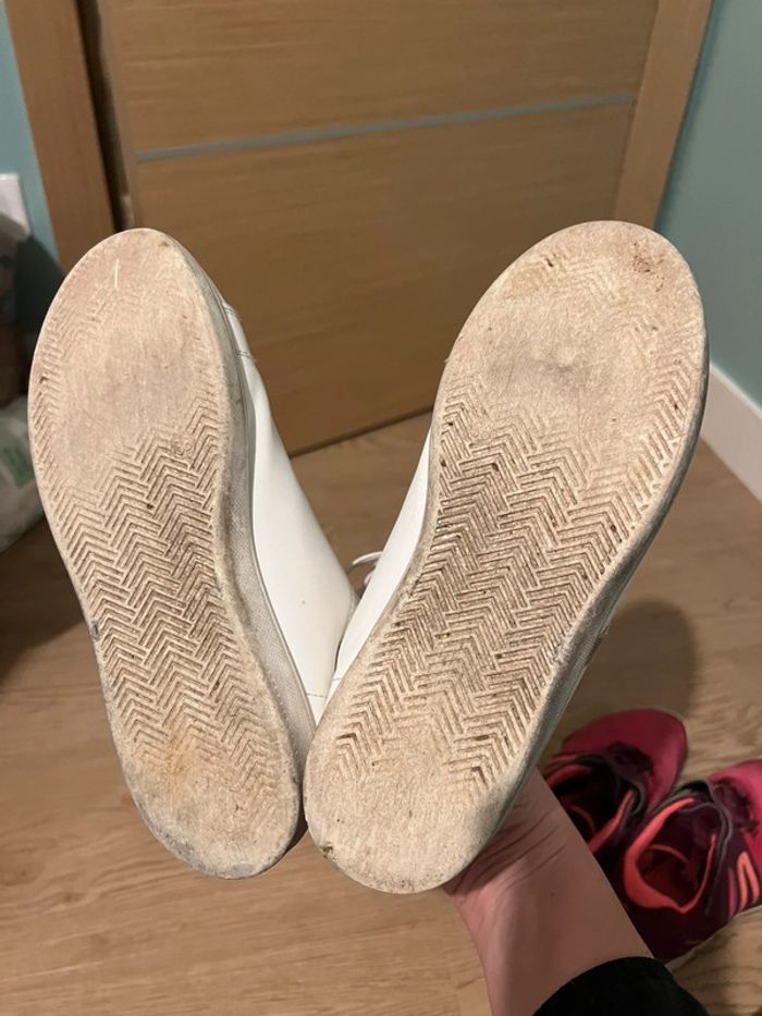 Vends lot de 2 baskets taille 38 état satisfaisant décathlon et philov - photo numéro 10