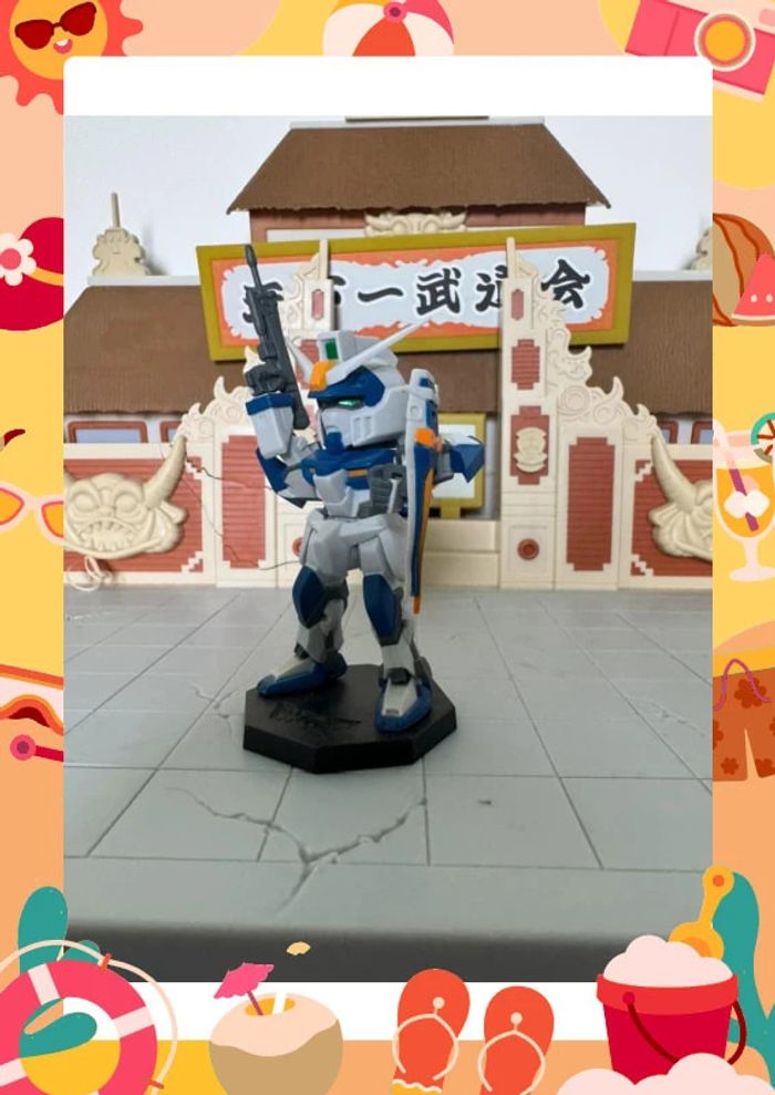 Mini figurine Gundam bras articulés - photo numéro 5