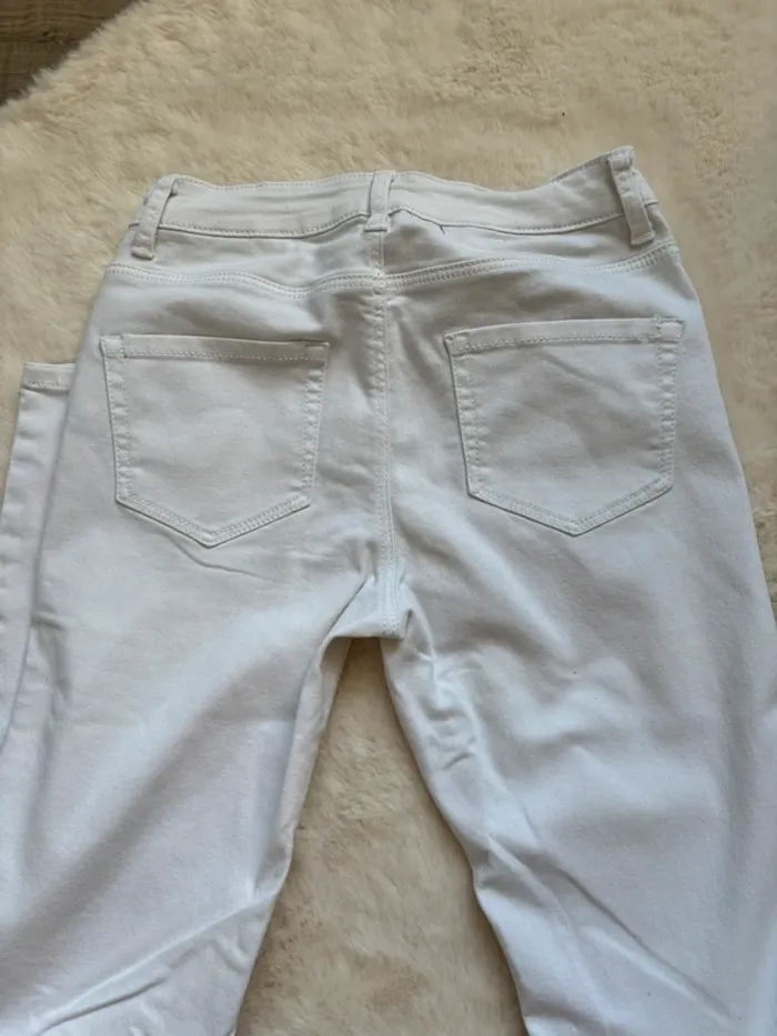 Jeans blanc - photo numéro 4