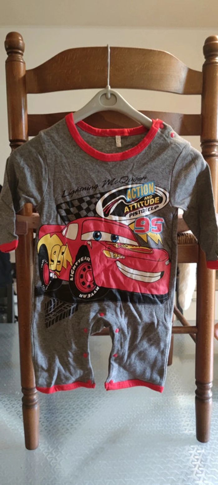 Combinaison cars 2/3 ans neuve