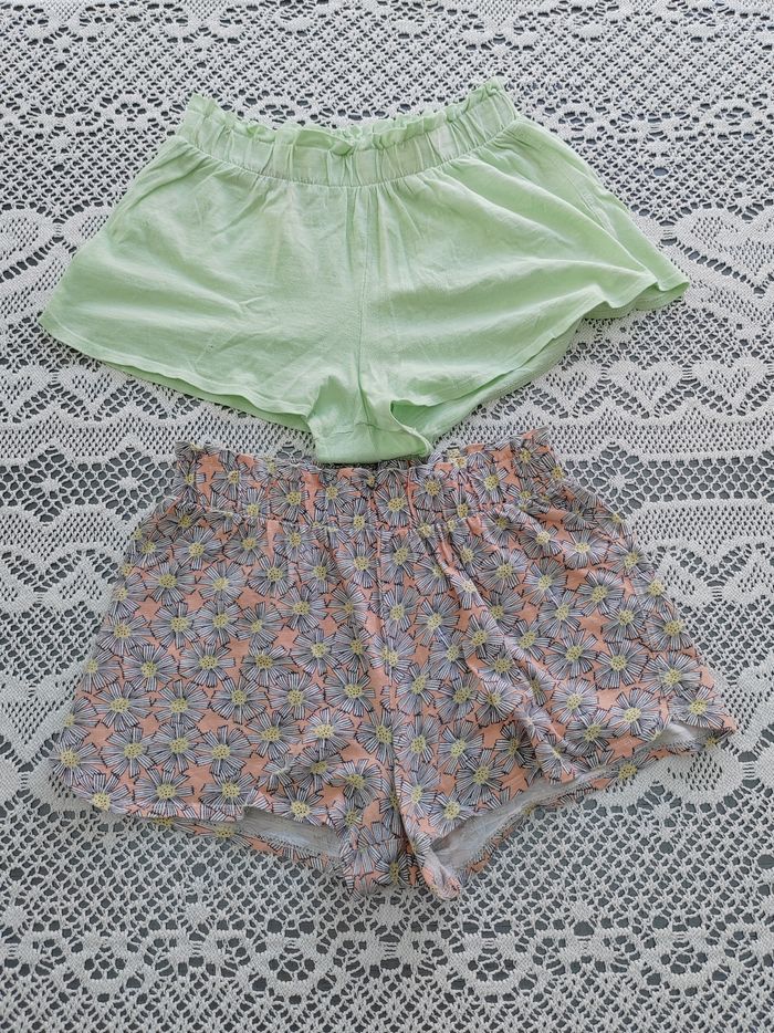 🦋Lot 2 shorts 12 ans Kiabi