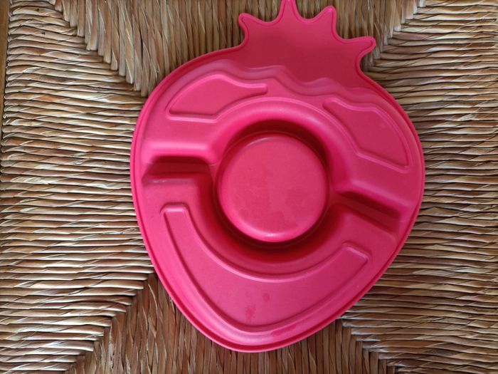 Assiette compartimentée fraise - photo numéro 2