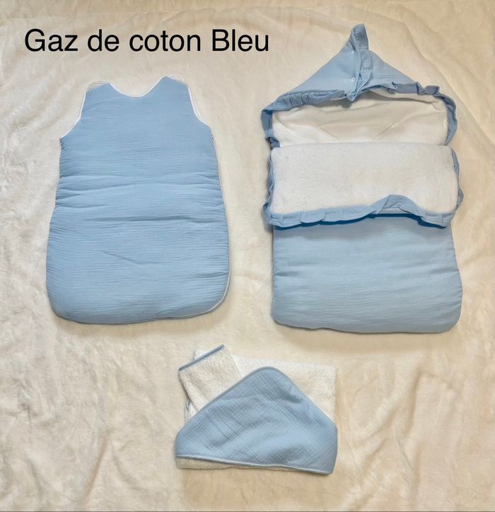 Ensemble Nid d’ange / cape de bain / gigoteuse - photo numéro 4