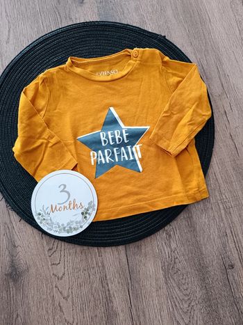 T-shirt ml 3 mois