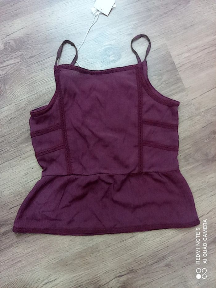 Top voile crêpé fille, Kiabi, taille 12 ans NEUF - photo numéro 6