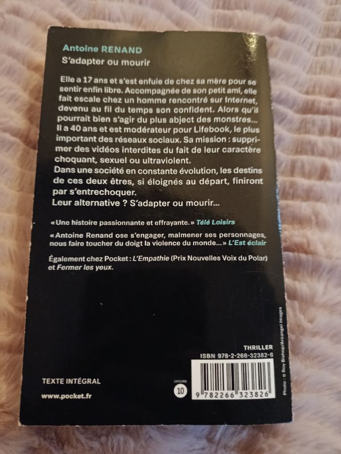 Livre s'adapter ou mourir de renand - photo numéro 2