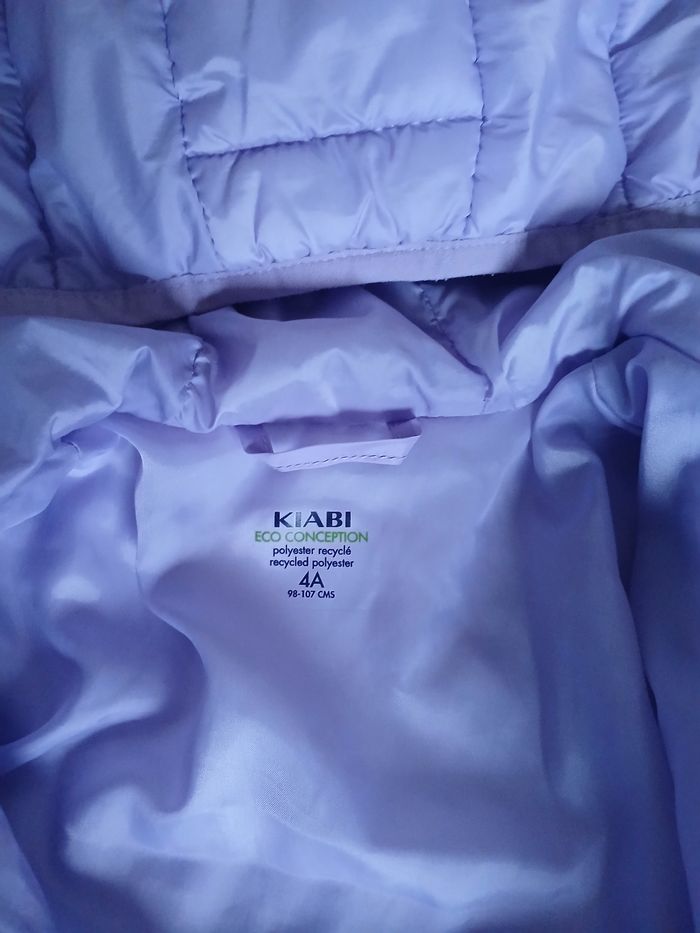 Veste doudoune pour fille taille 4ans - photo numéro 2