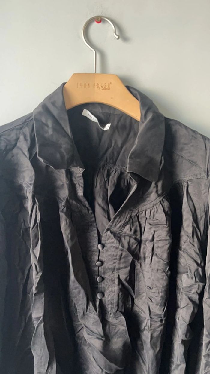 Haut Nina Kaufmann neuf avec etiquette taille xl 100% cupro. Prix boutique 59€ - photo numéro 3